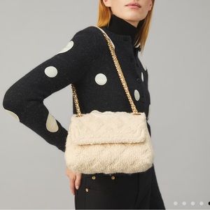 Tory Burch Fleming Soft Bouclé Small Convertible Shoulder Bag